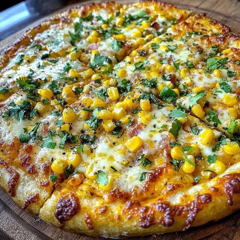 Mexican Street Corn Pizza Recipe