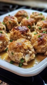 Leftover Turkey Stuffing Balls Recipe
