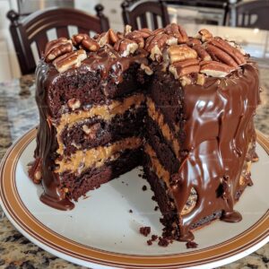 Turtle Caramel Cake Recipe