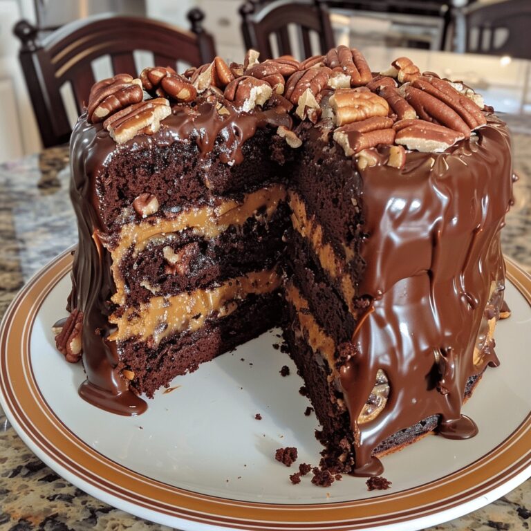 Turtle Caramel Cake Recipe