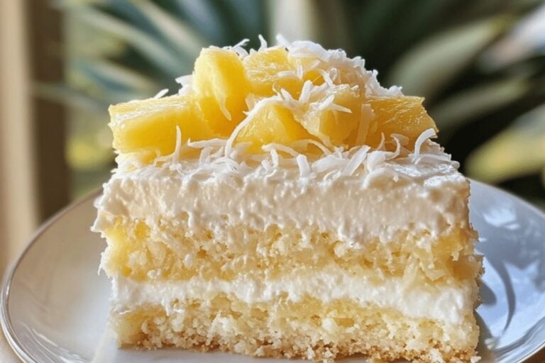 Pineapple Coconut Dream Cake Recipe