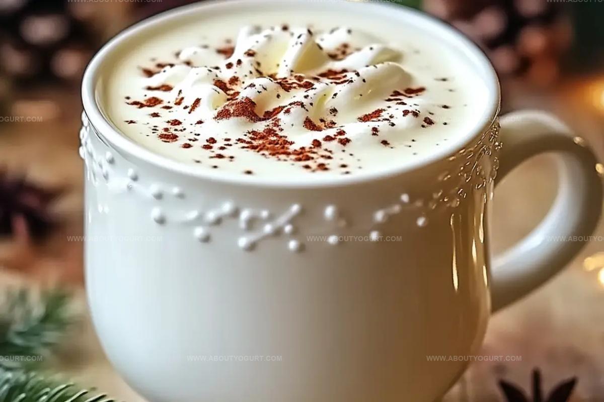Winter Wonderland White Hot Chocolate Recipe