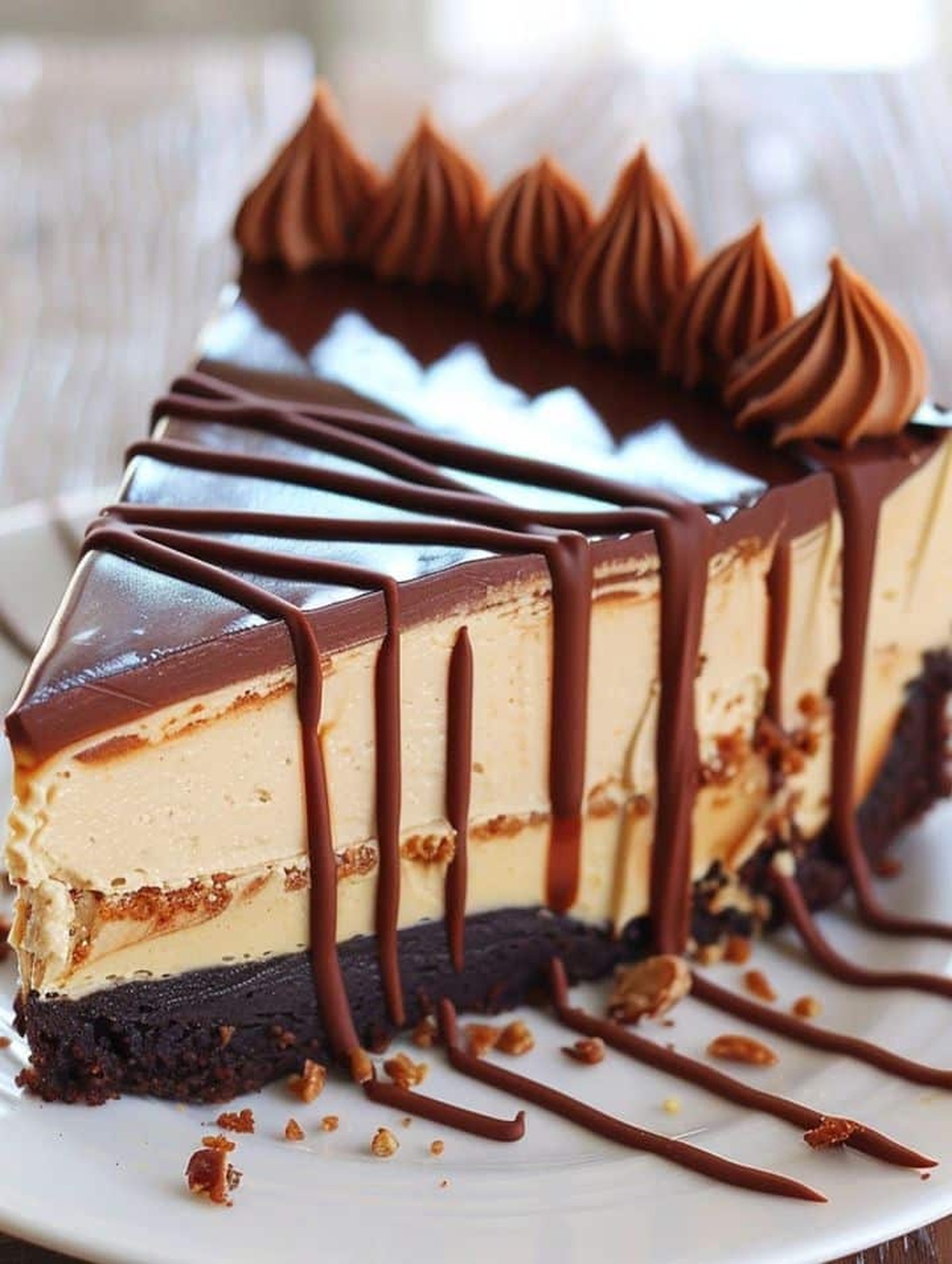Chocolate Peanut Butter Cheesecake Recipe
