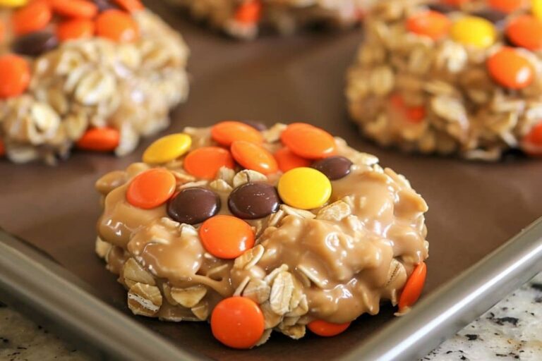 No-Bake Peanut Butter Oatmeal Cookies Recipe