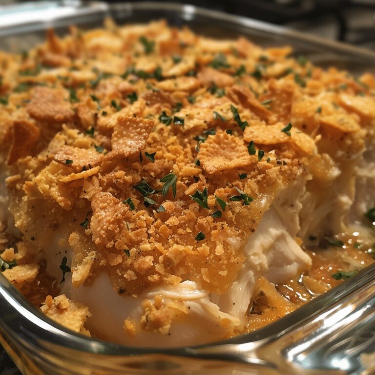 Ritz Cracker Chicken Casserole Recipe