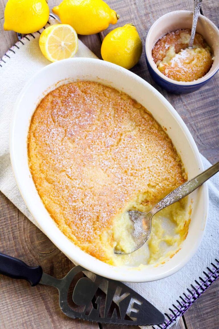 Lemon Surprise Pudding Recipe
