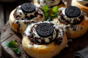 Oreo-Stuffed Cinnamon Rolls Recipe