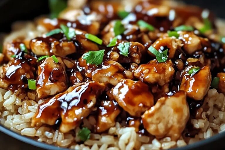 One-Pan Bold Honey Bbq Chicken Rice Recipe