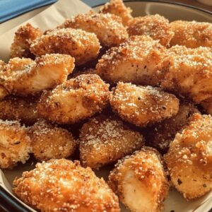 Garlic Parmesan Chicken Bites Recipe