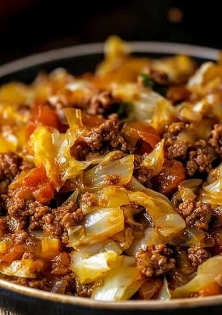 Cabbage and Ground Beef Recipe