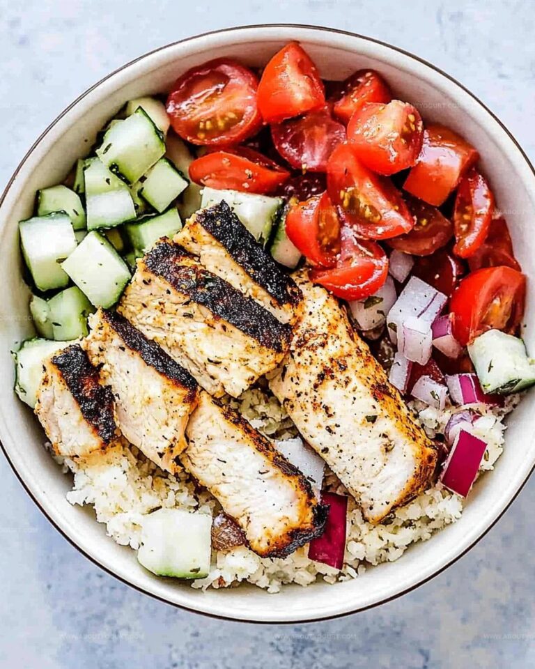 Greek Chicken Bowl Recipe