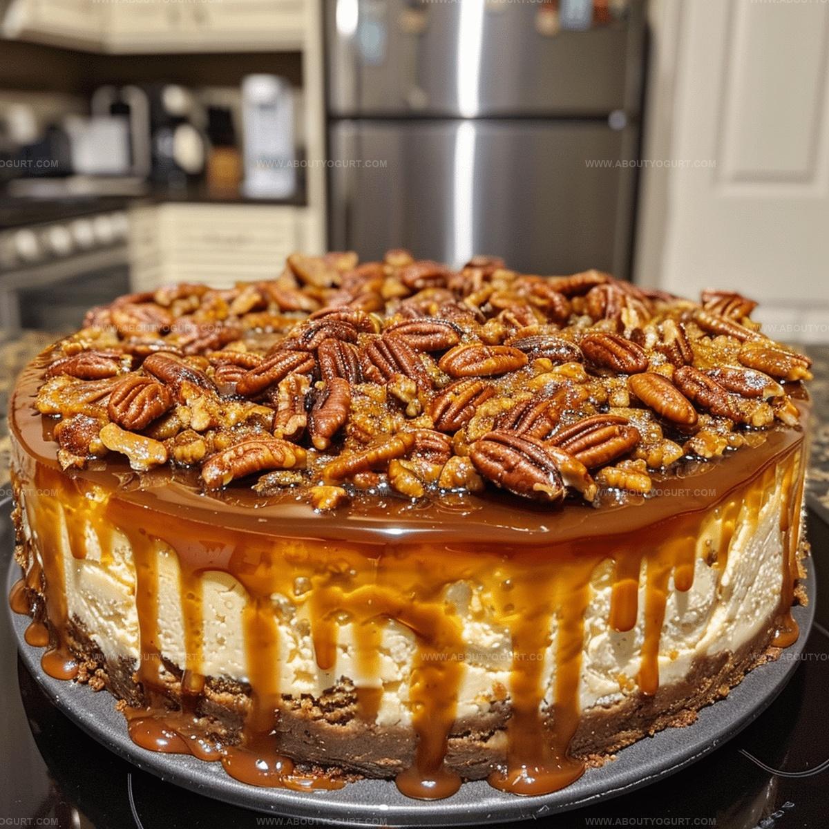 Caramel Pecan Pie Cheesecake Recipe