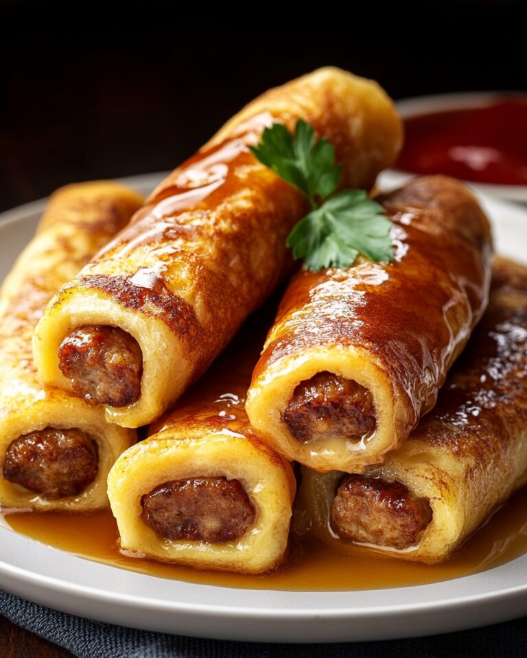 Sausage French Toast Roll-Ups Recipe