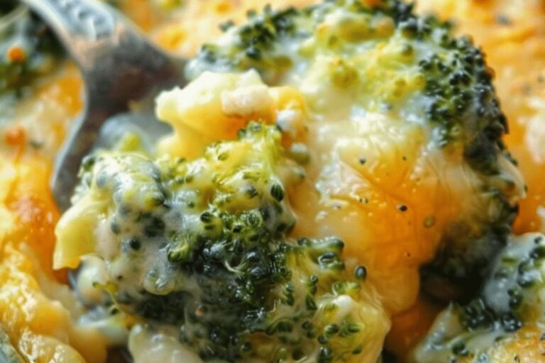 Cheesy Broccoli Bake Recipe