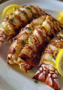 Lemon Garlic Lobster Tails Recipe