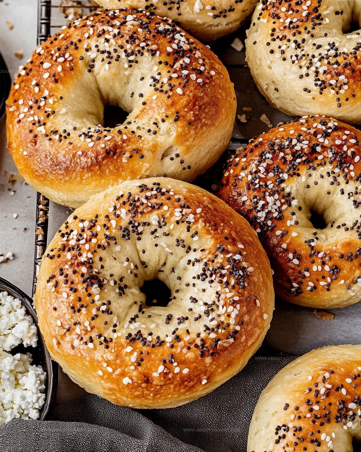 Cottage Cheese Protein Bagels Recipe