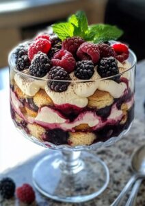 Berry Tiramisu Trifle Recipe
