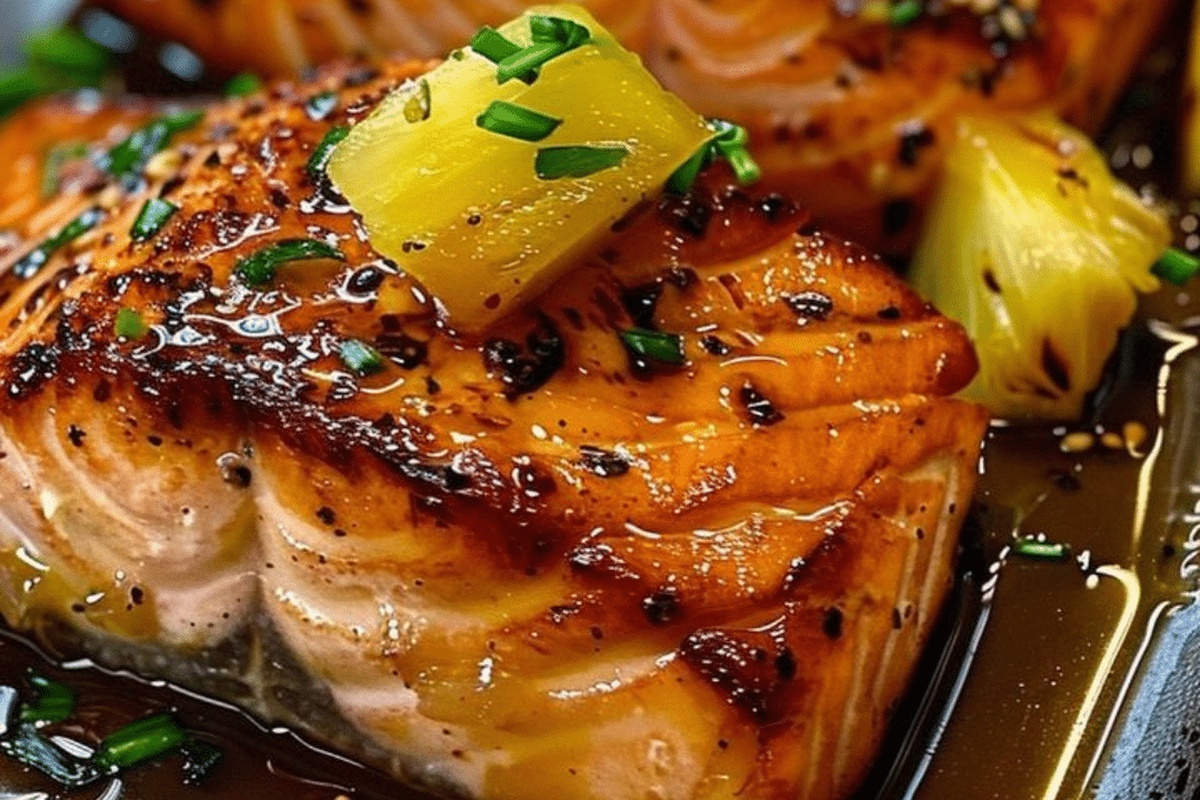 Honey Pineapple Salmon Recipe