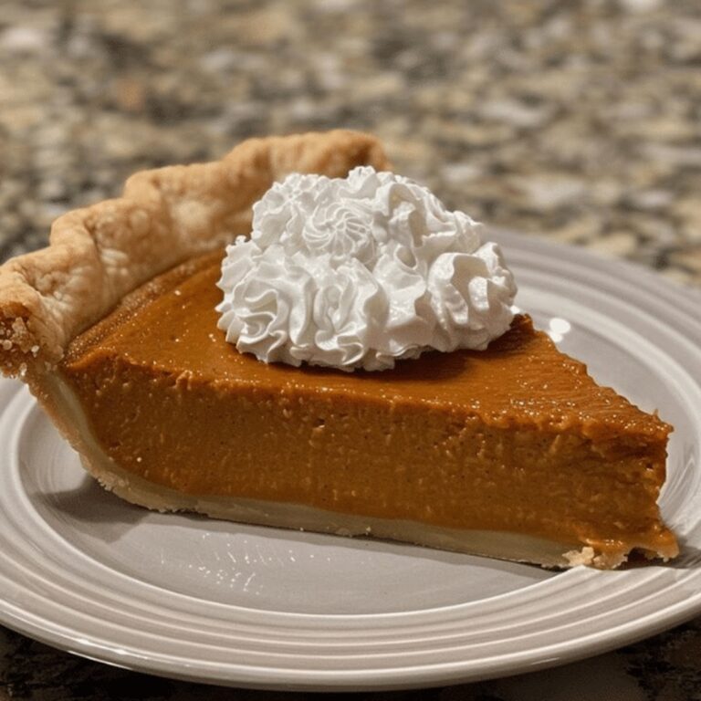 Perfect Pumpkin Pie Recipe
