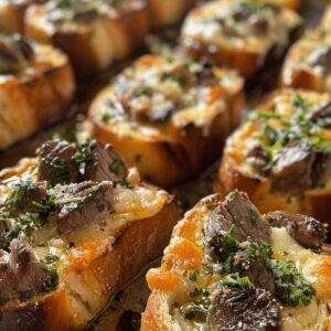 Garlic Bread Steak Bites Recipe