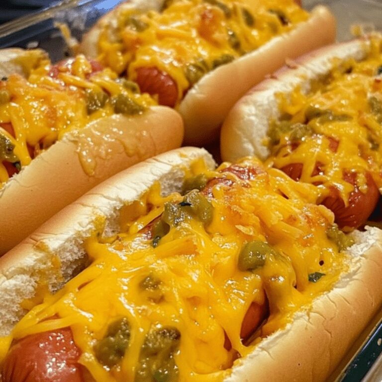 Cheesy Rotel Dogs Recipe