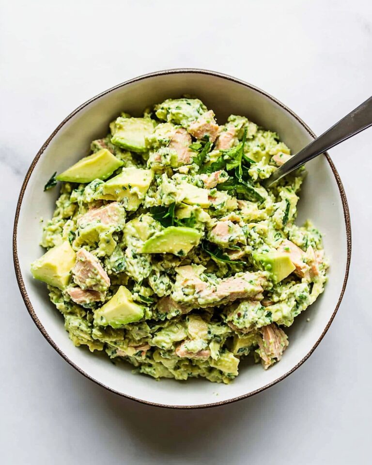 Creamy Avocado Tuna Salad Recipe