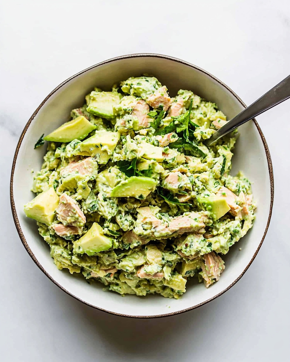 Creamy Avocado Tuna Salad Recipe