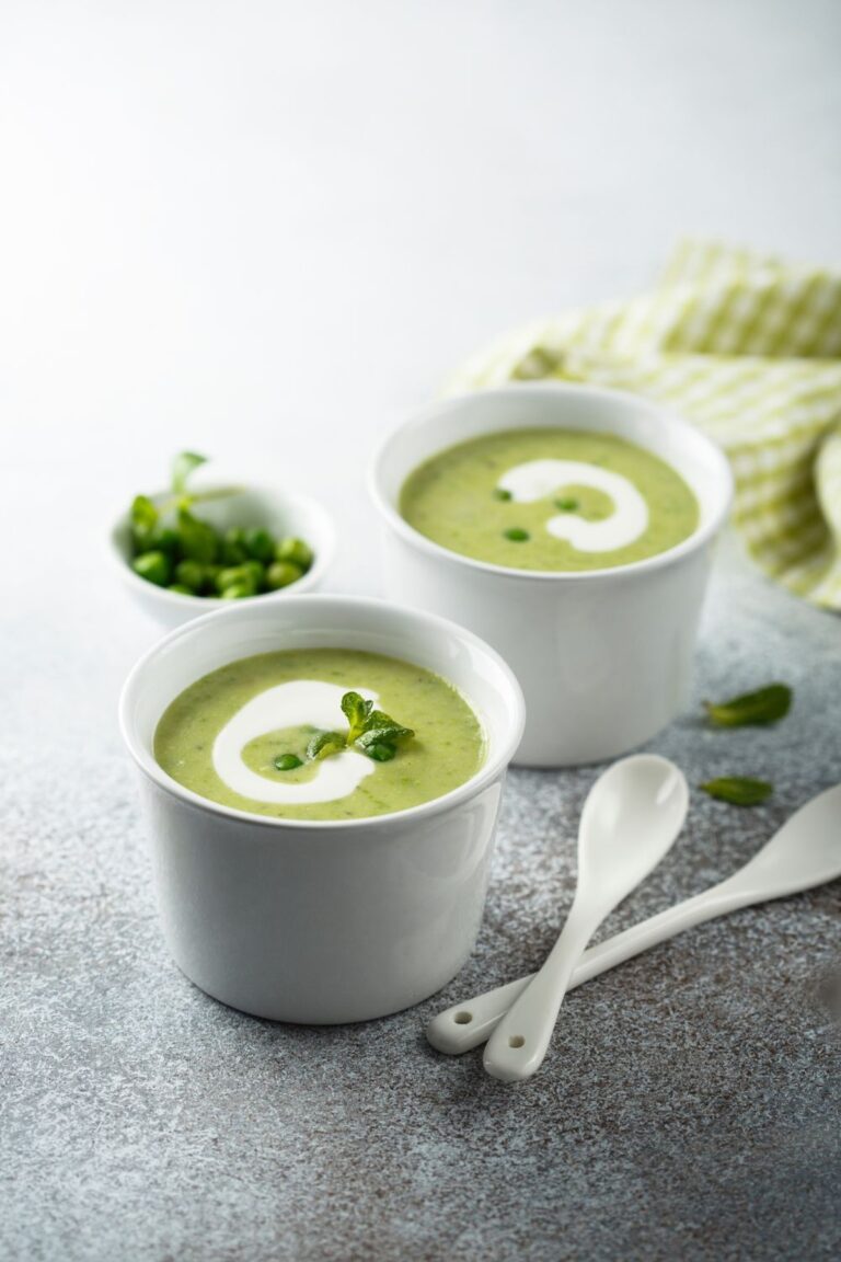 Pea And Lettuce Soup Recipe