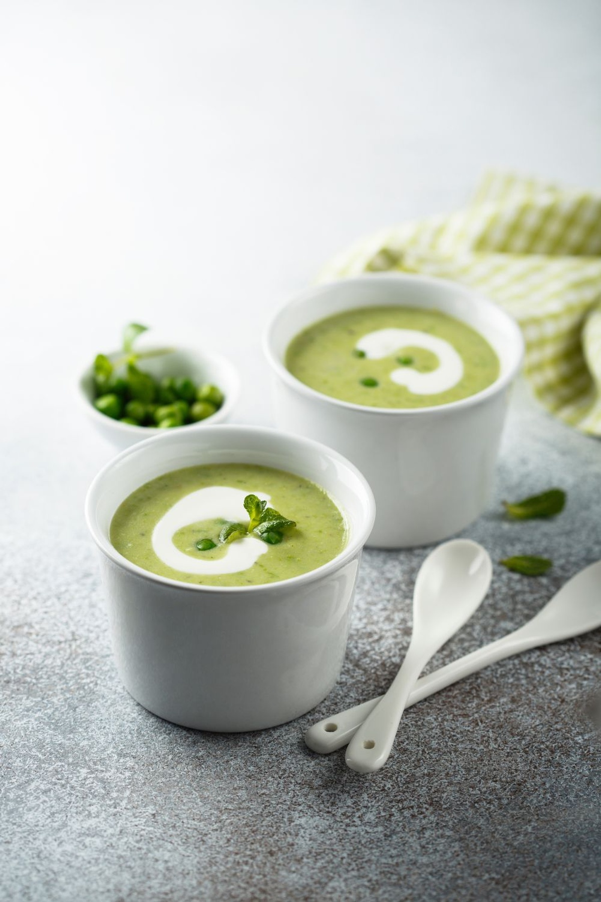 Pea And Lettuce Soup Recipe