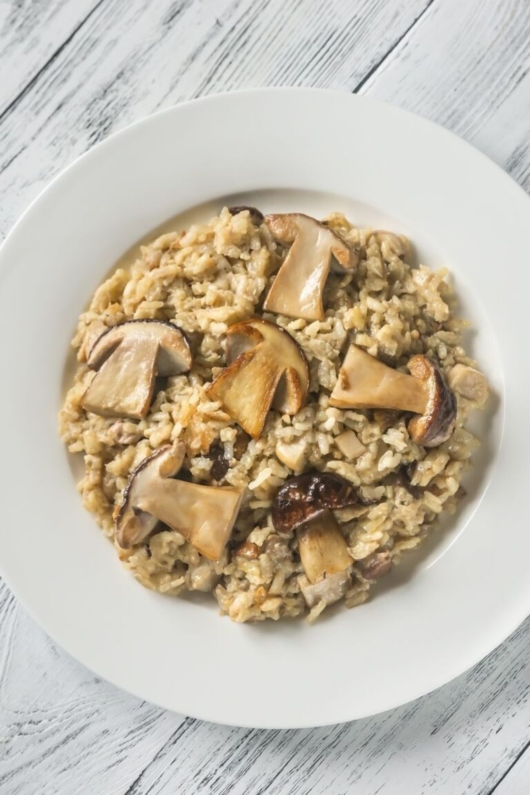 Chicken And Mushroom Risotto Recipe