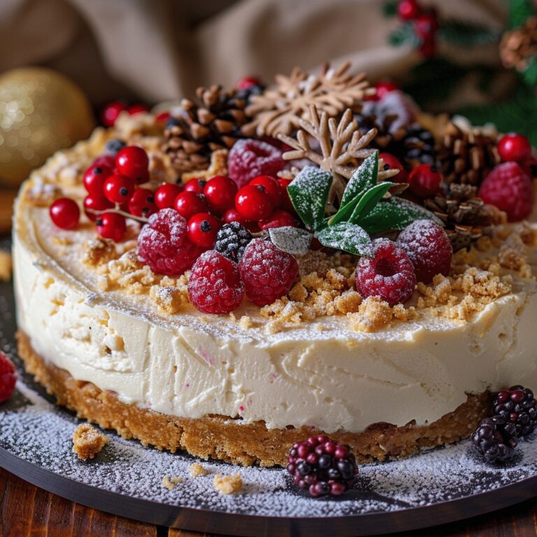 Christmas Cheesecake Recipe