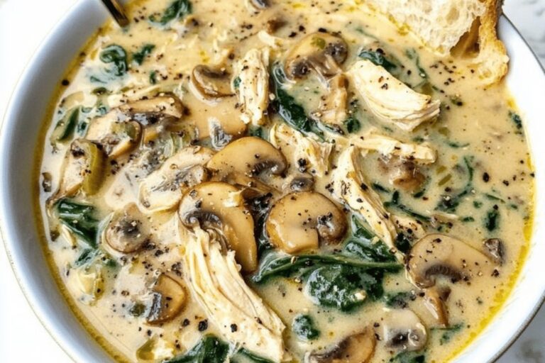 Rotisserie Chicken Mushroom Soup Recipe