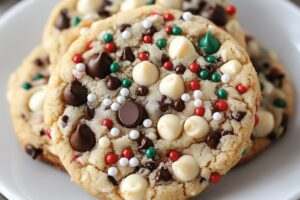 Winter Wonderland Chocolate Chip Christmas Cookies Recipe