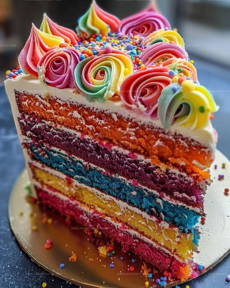 Rainbow Velvet Cake Recipe