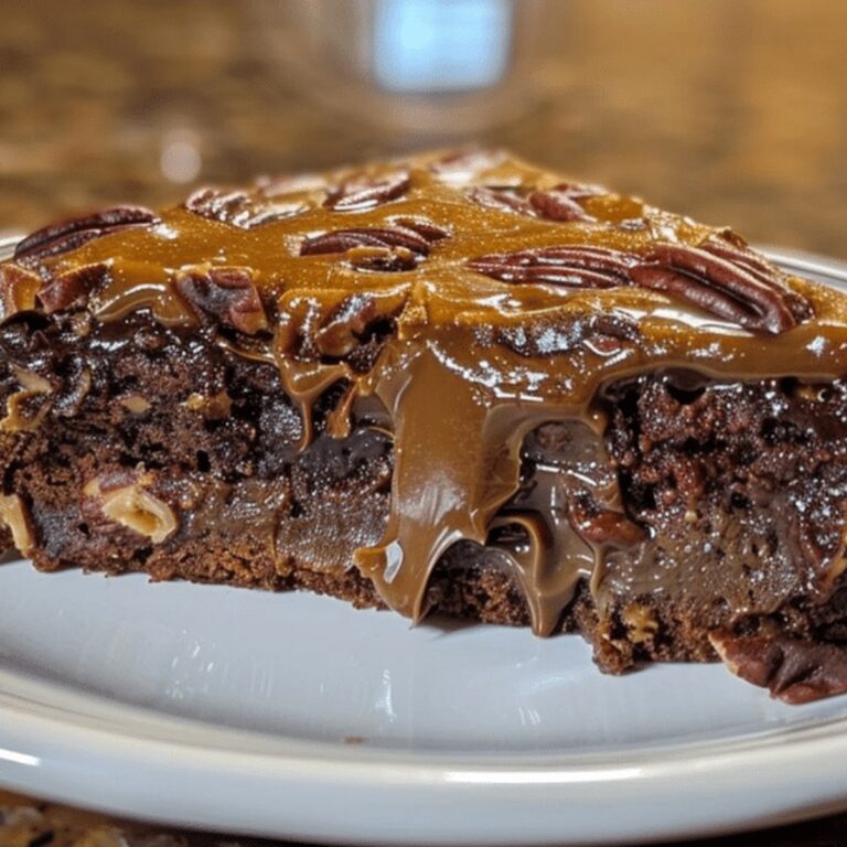 Chocolate Pecan Ooey Gooey Butter Cake Recipe