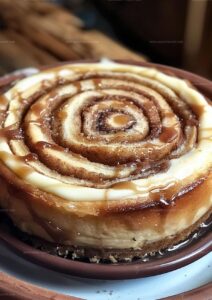 Cinnamon Roll Honeybun Cheesecake Recipe