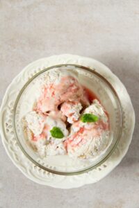 Rhubarb Ice Cream Recipe