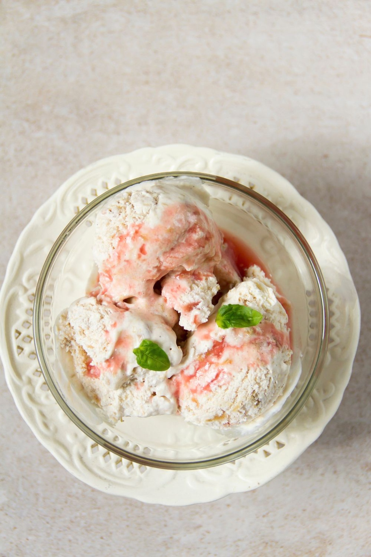 Rhubarb Ice Cream Recipe