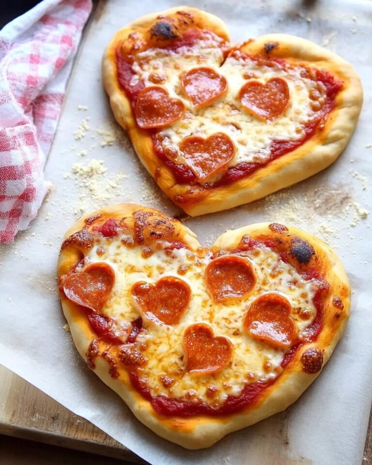 Heart-Shaped Pizza Recipe