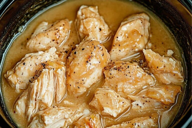 Slow Cooker Chicken Breasts With Gravy Recipe