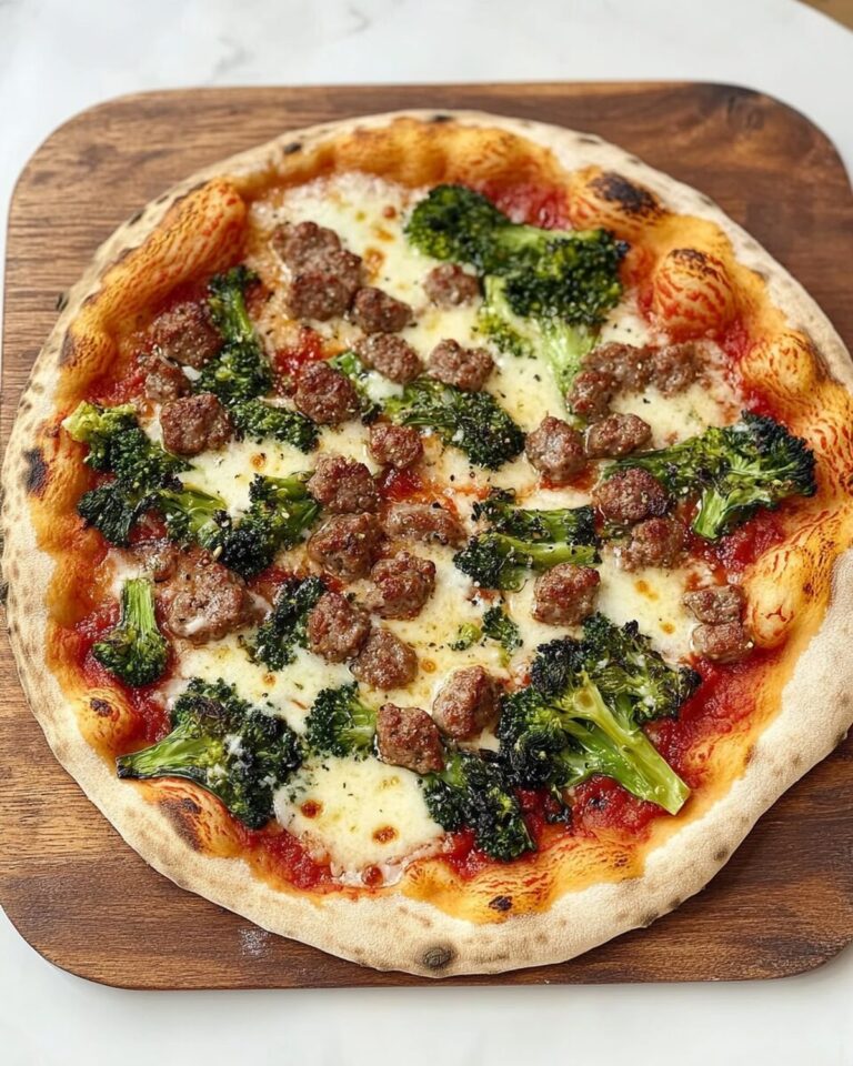 Sausage and Broccolini Pizza Recipe