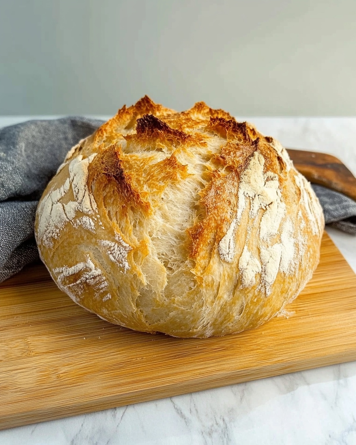 Quick and Easy No-Knead Bread Recipe