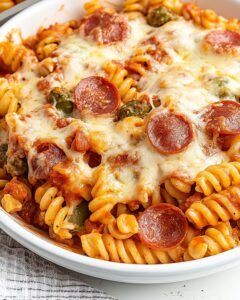 Pizza Pasta Casserole Recipe