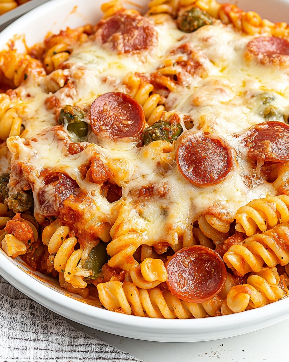 Pizza Pasta Casserole Recipe