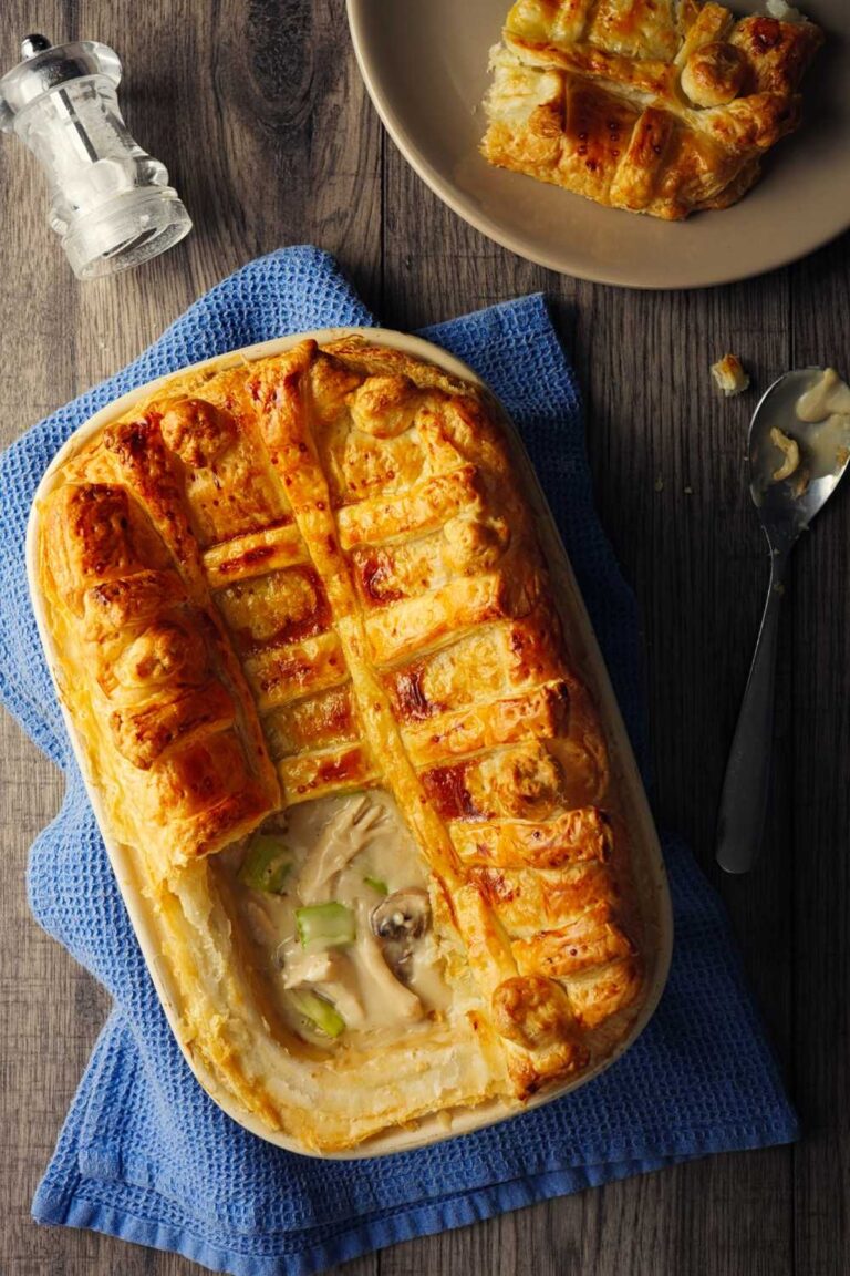 Leftover Chicken Pie Recipe