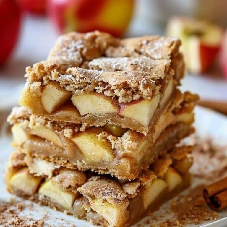 Apple Pie Snickerdoodle Cookie Bars Recipe