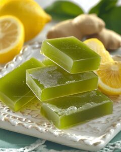 Green Tea, Lemon & Ginger Chews Recipe