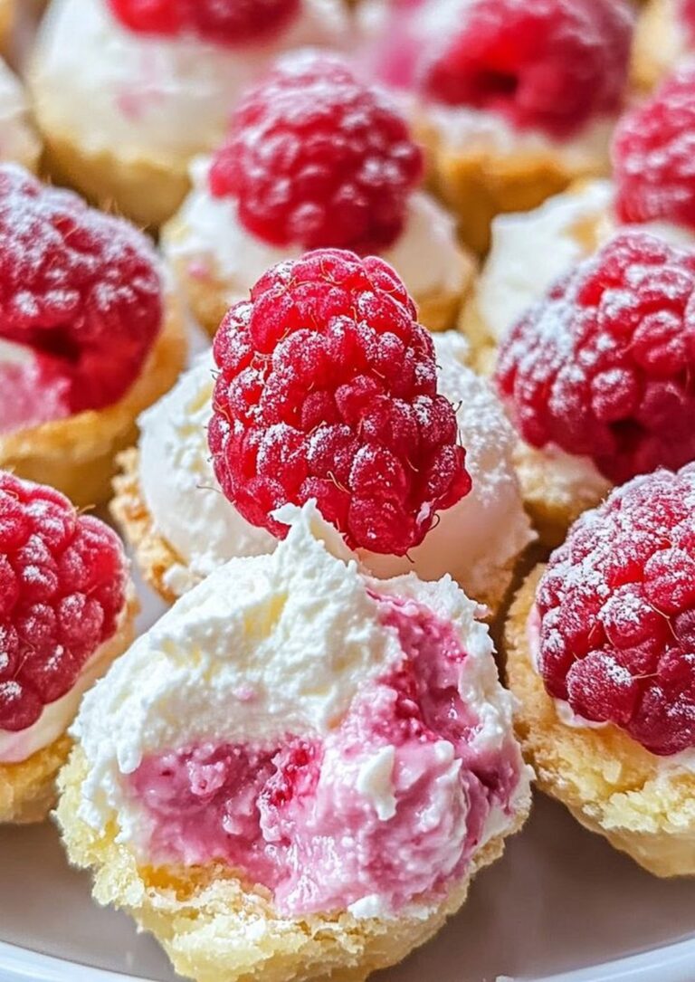 Heavenly Raspberry Cream Cheese Bites Recipe
