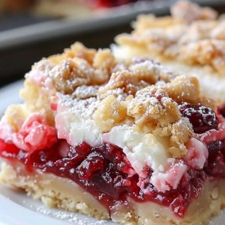 Southern Cherry Cobbler Bars Recipe