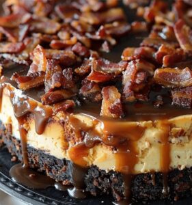 Bacon Caramel Cheesecake Recipe
